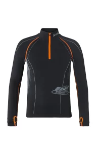 Werkshirt, lange mouw, ADVANCE, maat XL, zwart