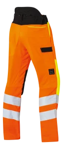 Reflecterende broek, met bescherming tegen snijwonden, Protect MS, maat XL